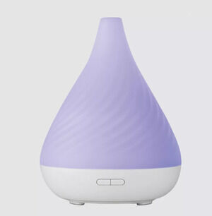 SpaRoom Helix Misting Essential Oil Diffuser Multi Light Mode Ultrasonic Open Bx
